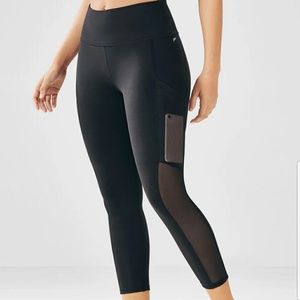 Fabletics High-waisted Mesh Powerhold Capri